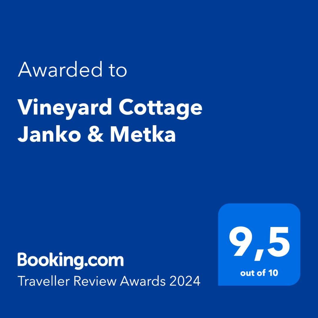Vineyard Cottage Janko & Metka 오토세크 외부 사진